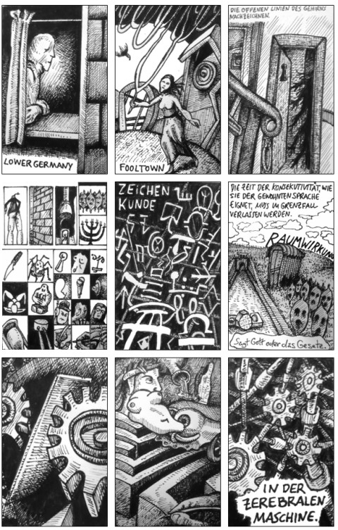 Aus dem Stundenbuch eines Taugenichts (Zeichnung: urian)