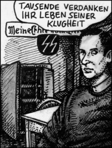 Walter Schellenberg (Zeichnung: urian)