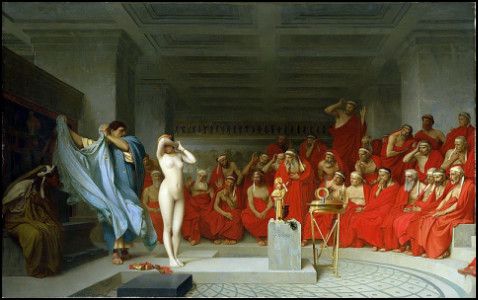 »Phryné devant l’Aréopage« von Jean-Léon Gérôme