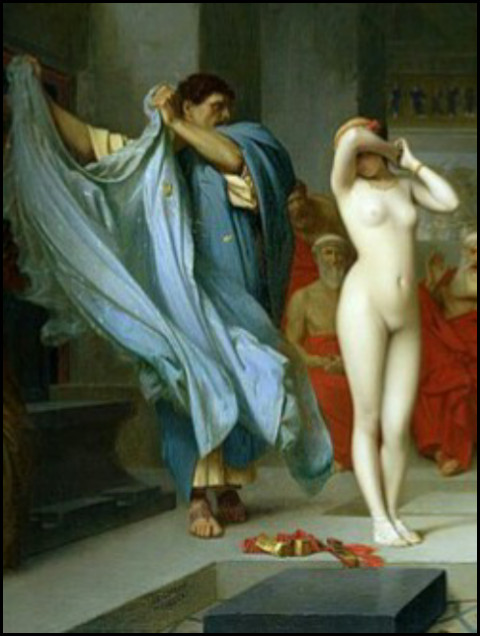 »Phryné devant l’Aréopage« von Jean-Léon Gérôme