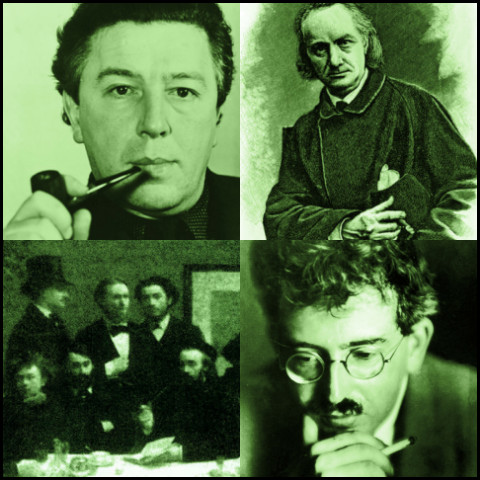 Breton, Baudelaire, Benjamin und der Club der Haschischesser