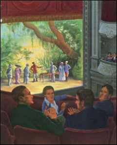 Roussel auf dem Theater