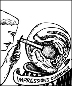 Impressions d'Afrique (Zeichnung: urian)