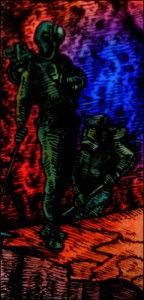 Taucher (Zeichnung: urian)