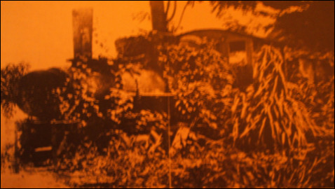 Surrealistische Lokomotive