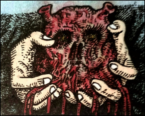 Aus dem Mellenthiner Totenbuch (Zeichnung: urian)