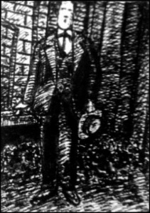 H. P. Lovecraft (Zeichnung: urian)