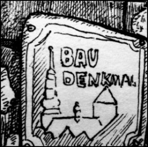 Aus dem Zeichenbuch (Zeichnung: urian)