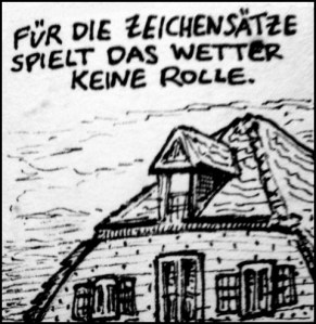 Aus dem Zeichenbuch (Zeichnung: urian)