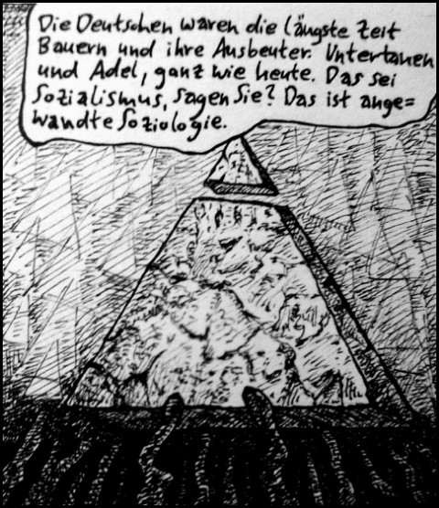 Aus dem Zeichenbuch (Zeichnung: urian)