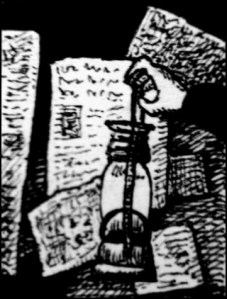 Aus dem Zeichenbuch (Zeichnung: urian)