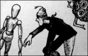 Aus dem Zeichenbuch (Zeichnung: urian)