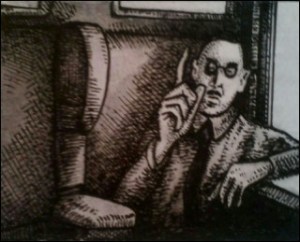 Heinrich Himmler (Zeichnung: urian)