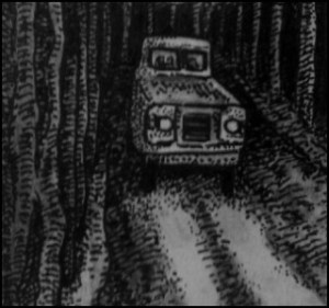 Himmlers Ende (Zeichnung: urian)