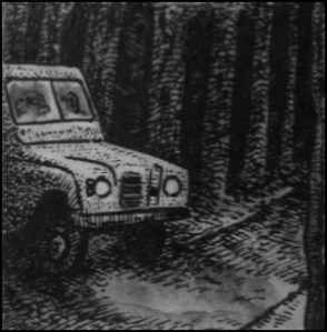 Himmlers Ende (Zeichnung: urian)