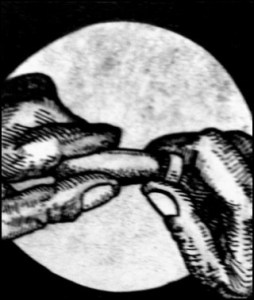 Himmlers Ende (Zeichnung: urian)