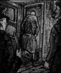 Himmlers Ende (Zeichnung: urian)