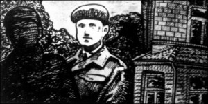 Himmlers Ende (Zeichnung: urian)