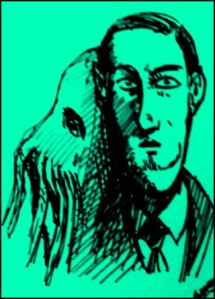 H. P. Lovecraft (Zeichnung: urian)