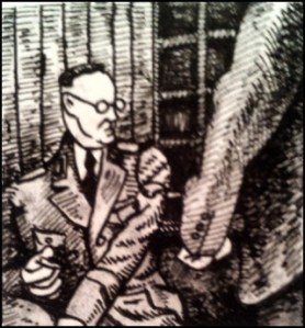 Heinrich Himmler (Zeichnung: urian)