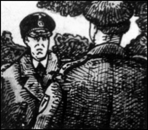 Admiral von Friedeburg (Zeichnung: urian)