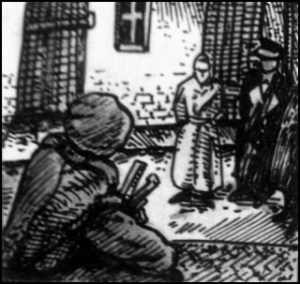 Festnahme der Dönitz-Regierung (Zeichnung: urian)