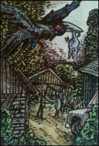 Heinrich Himmlers Festnahme in Meinstedt 21.5.1945 (Zeichnung: urian)