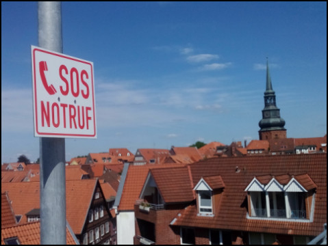 Blick vom Parkhaus Mitte über Stade (Foto: urian)