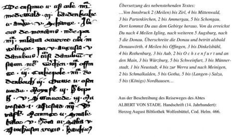 Abt Alberts Wegweiser