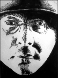 Heinrich Himmler (Zeichnung: urian)