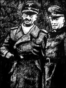 Heinrich Himmler (Zeichnung: urian)