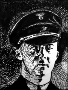 Heinrich Himmler (Zeichnung: urian)