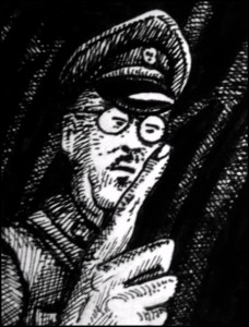 Heinrich Himmler (Zeichnung: urian)