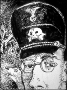 Heinrich Himmler (Zeichnung: urian)