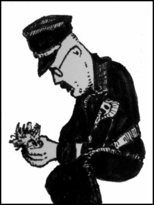 Heinrich Himmler (Zeichnung: urian)