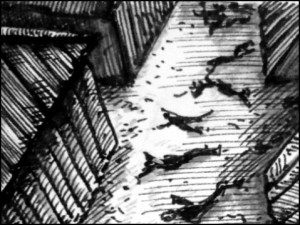 Stalag X B Sandbostel (Zeichnung: urian)