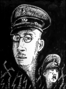 Heinrich Himmler (Zeichnung: urian)