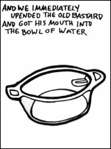 Wasserschüssel (Zeichnung: urian)