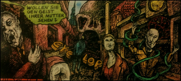 Carl Einstein: Bebuquin (Zeichnung: urian)