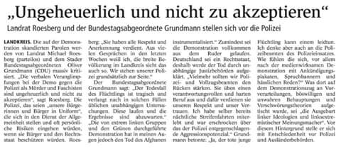 screenshot Artikel Roesberg und Grundmann