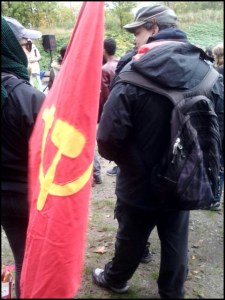 Demonstration in Stade zum Tod eines Asylbewerbers 12.10.2019 (Foto: urian)