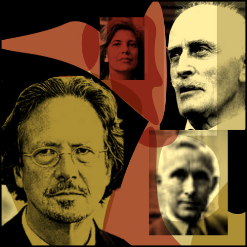 Peter Handke, Susan Sontag, Knut Hamsun, Ernst Jünger