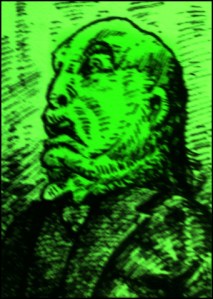 H. P. Lovecraft, Innsmouth (Zeichnung: urian)