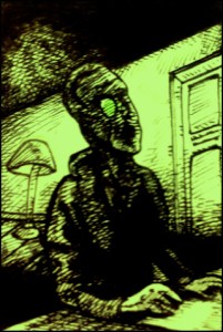 H. P. Lovecraft, The Haunter of the Dark (Zeichnung: urian)