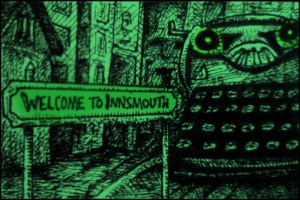 Lovecraft, Innsmouth (Zeichnung: urian)