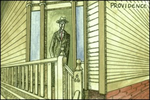 H. P. Lovecraft (Zeichnung: urian)