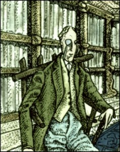 H. P. Lovecraft (Zeichnung: urian)