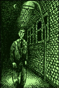 H. P. Lovecraft (Zeichnung: urian)