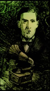 H. P. Lovecraft, Whisperer in the Dark (Zeichnung: urian)