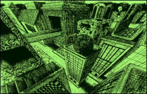 Fantastische Stadt (Zeichnung: urian)